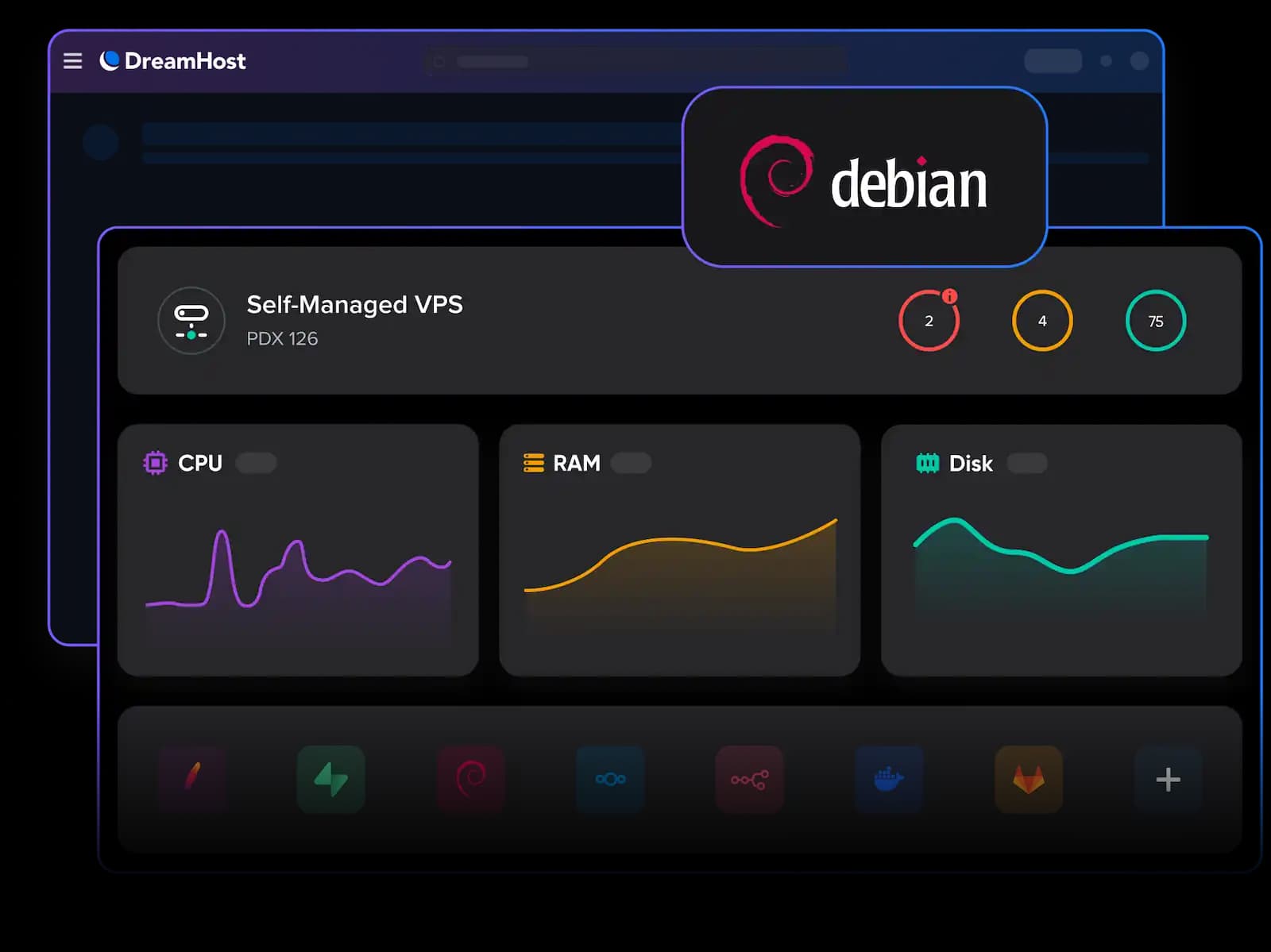 Self-managed VPS Hosting - Debian